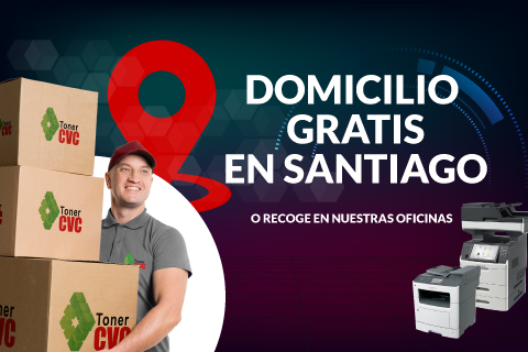 TonerCVC Domicilio gratis por la compra de una impresora en Santiago de Chile